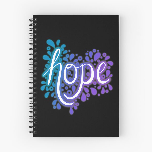 Item preview, Hope Blue Gradient V1 designed and sold by avacado-designs.