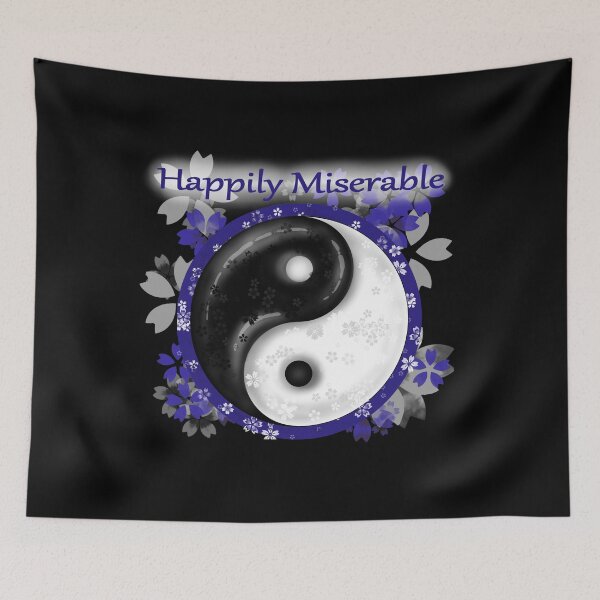 Item preview, Happily Miserable  designed and sold by MarketaB.