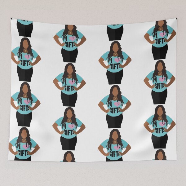 Item preview, Mercedes Jones  designed and sold by erinsdrawings.