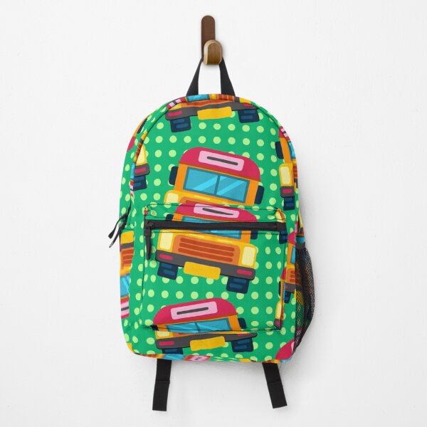 Item preview, school bus seamless pattern designed and sold by werezu.