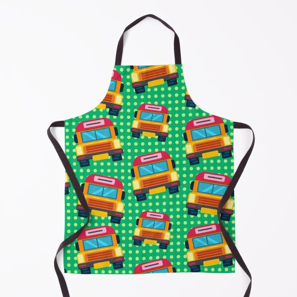Item preview, school bus seamless pattern designed and sold by werezu.