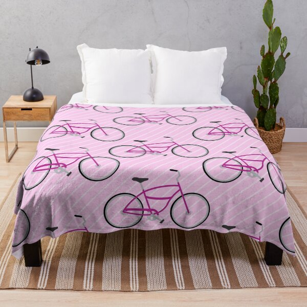Item preview, retro bicycle seamless pattern illustration designed and sold by werezu.