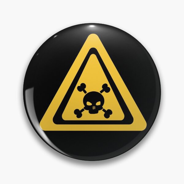 Item preview, Warning Poison Toxic lable designed and sold by Sixthsun.