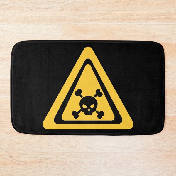 Item preview, Warning Poison Toxic lable designed and sold by Sixthsun.
