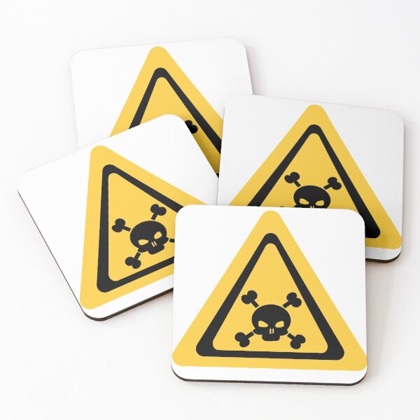 Item preview, Warning Poison Toxic lable designed and sold by Sixthsun.
