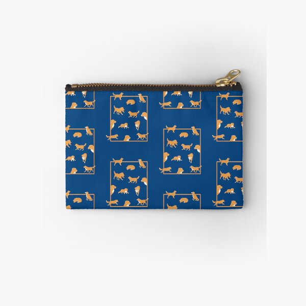 Item preview, Nova Scotia Duck Tolling Retriever collage on blue designed and sold by Terry McNamee.