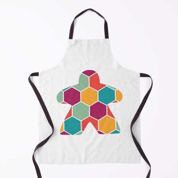 Item preview, Hexagon Pattern Meeple for Board Game Loers designed and sold by BeamGeeks.