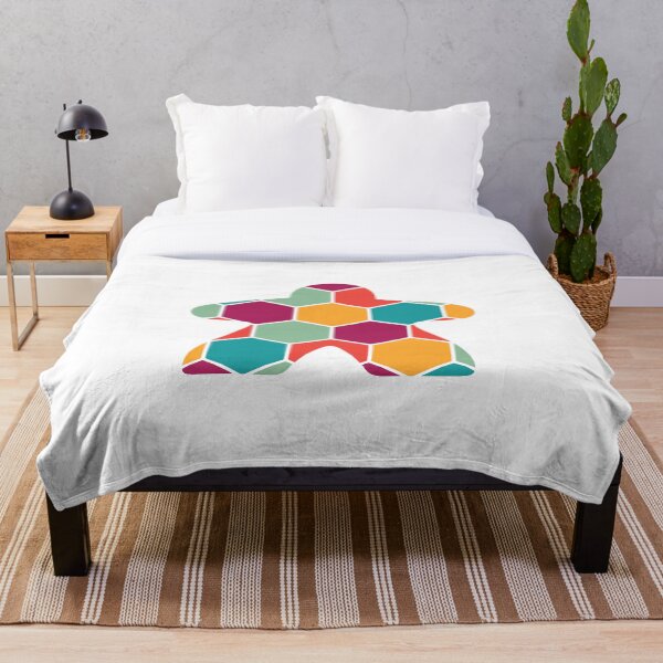 Item preview, Hexagon Pattern Meeple for Board Game Loers designed and sold by BeamGeeks.