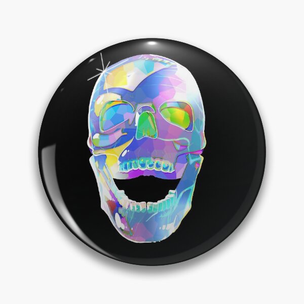 Item preview, Crystal skull sticker designed and sold by Nomico.