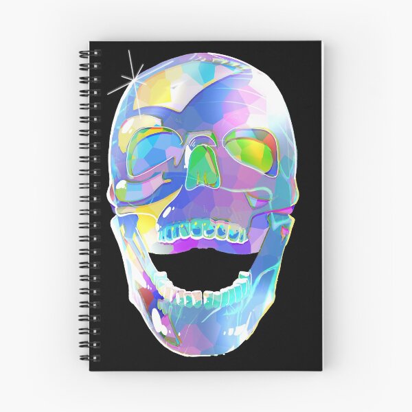 Item preview, Crystal skull sticker designed and sold by Nomico.