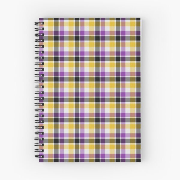 Aperçu de l'œuvre PRIDE PLAID - Non binaire créée et vendue par studiousmage.