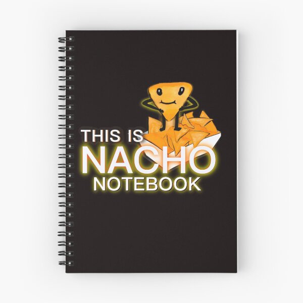 Item preview, Funny This Is Nacho Notebook Dad Joke designed and sold by FileStyle.