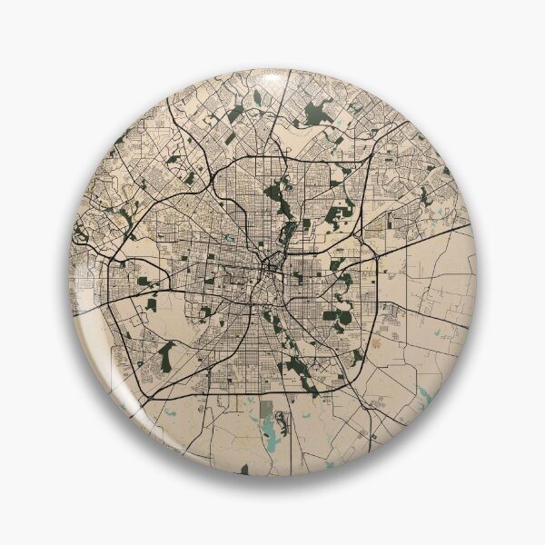 Item preview, San Antonio City Map of Texas, USA - Vintage designed and sold by deMAP.