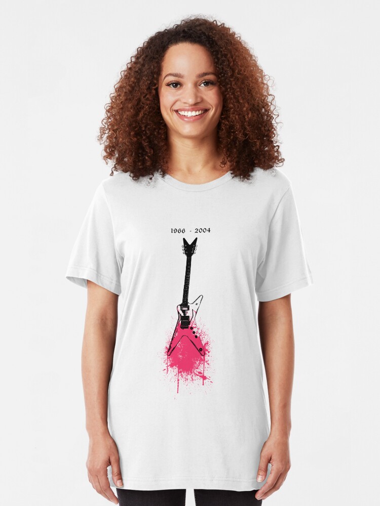 Alternate view of Dimebag Darrell Tribute Slim Fit T-Shirt