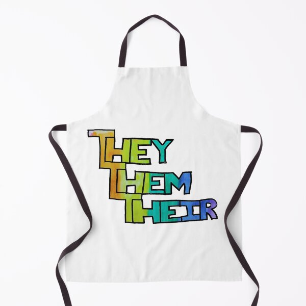 Item preview, They Them Their in pastel pride colors designed and sold by tristiannovack.