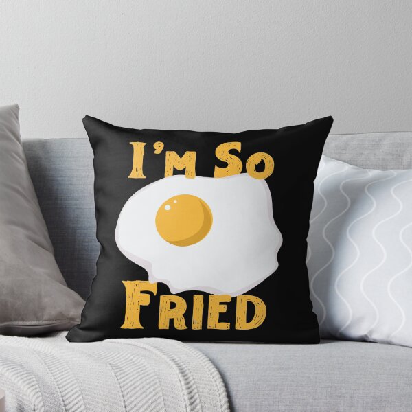 Item preview, I'm So Fried Egg Funny Breakfast Food designed and sold by TheButtonCrew.