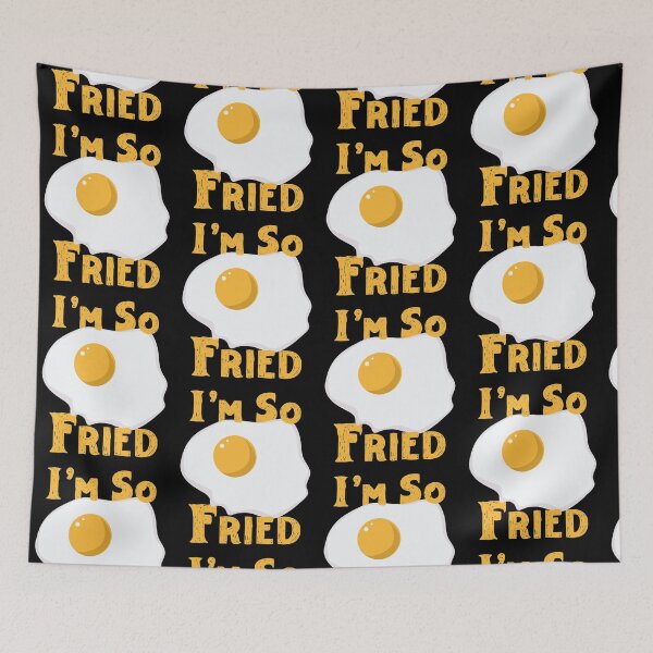 Item preview, I'm So Fried Egg Funny Breakfast Food designed and sold by TheButtonCrew.