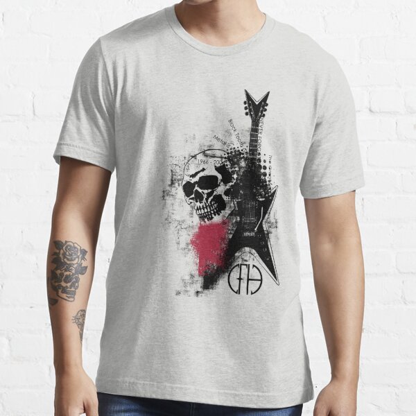 Dimebag Darrell Razor Necklace Graphic T-Shirt | Spiral Notebook