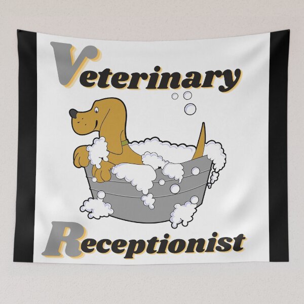 Item preview, Veterinary Receptionist designed and sold by jlicero.