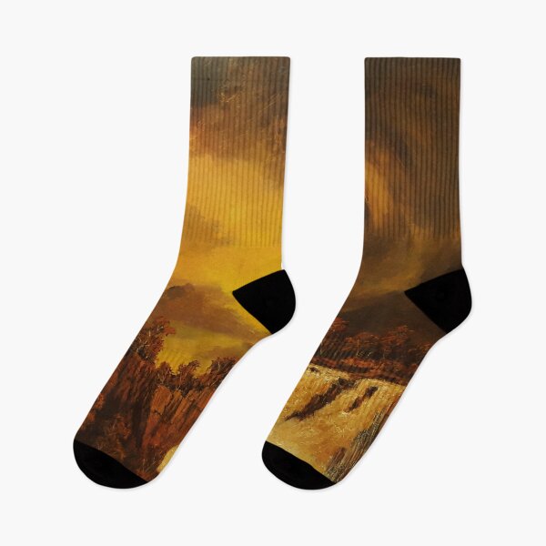 Item preview, WATERFALL SUNSET. designed and sold by john cocoris.