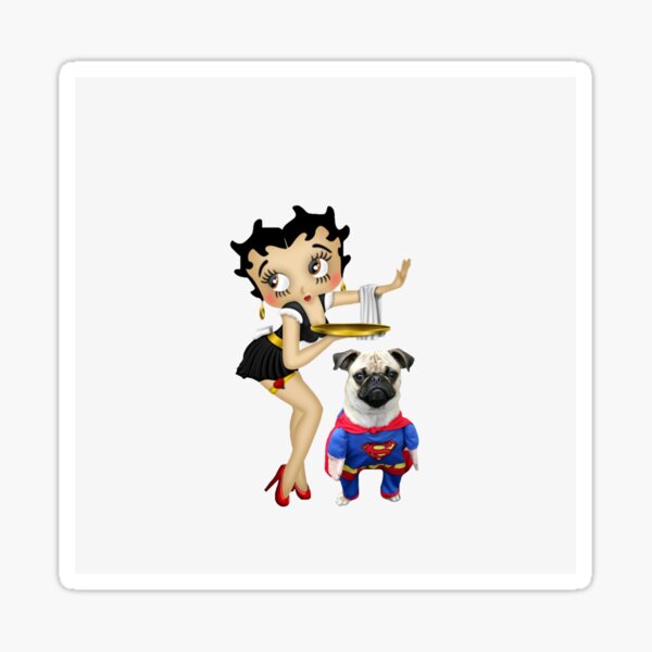Item preview, Art Vector - Drawings - Betty Boop and a pug - 1 - 1 - 1 - 1 - 1 - 1 - 1 - Design - 1 - 1 - 1 - 1 - 1 - 1 - 1 - 1 designed and sold by anonlalo.