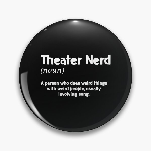 Artikelvorschau, Theater-Nerd-Definition - lustiges Zitat für Schauspielergeburtstag entworfen und verkauft von Print Androïde.