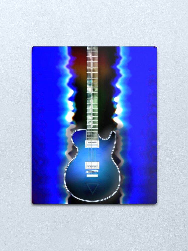 Alternate view of Everyday #9 Guitar God Metal Print