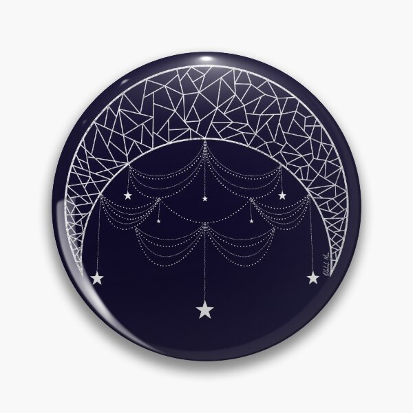 Item preview, Lunar Star Strung Moon Design designed and sold by Rebekah Mae.