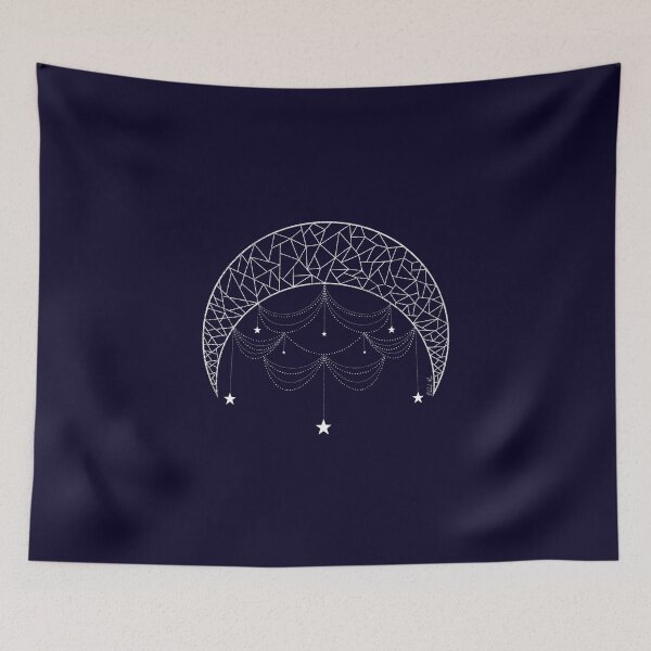 Item preview, Lunar Star Strung Moon Design designed and sold by Rebekah Mae.