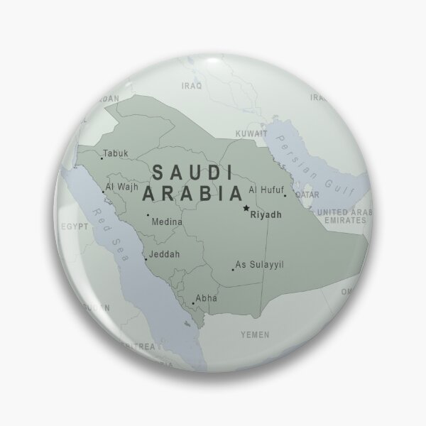 Item preview, Saudi Arabia map  designed and sold by graphyart.