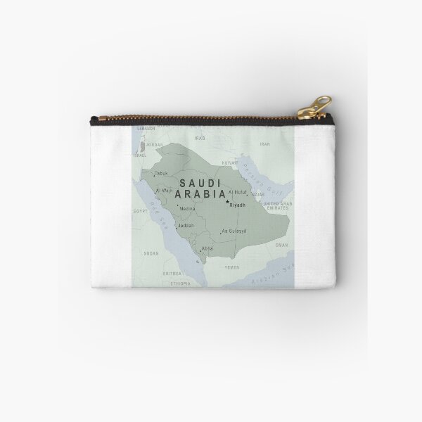 Item preview, Saudi Arabia map  designed and sold by graphyart.