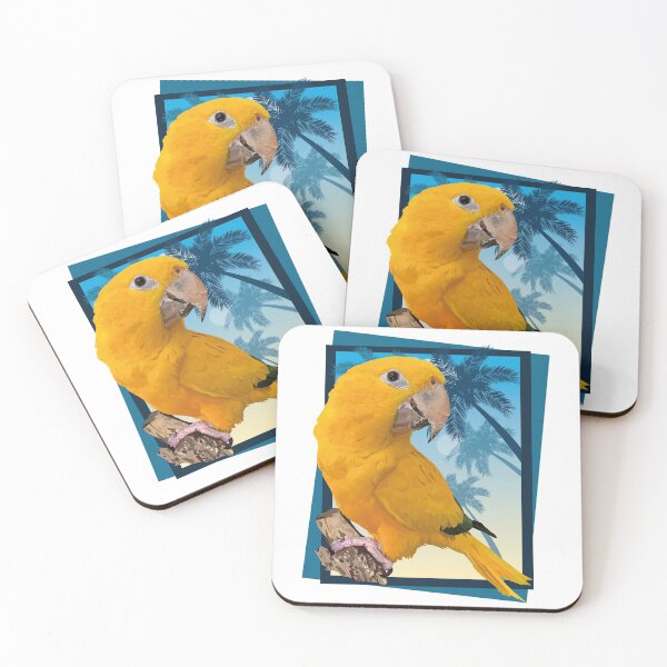 Item preview, guaruba macaw designed and sold by obscurite.