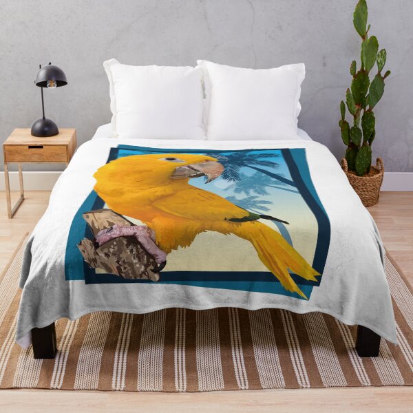 Item preview, guaruba macaw designed and sold by obscurite.