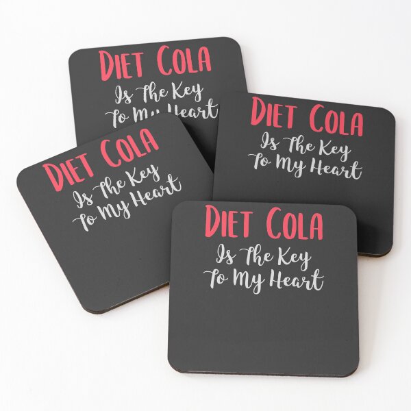 Item preview, Diet Cola Is The Key To My Heart Soda Lover Gift designed and sold by EricJP.