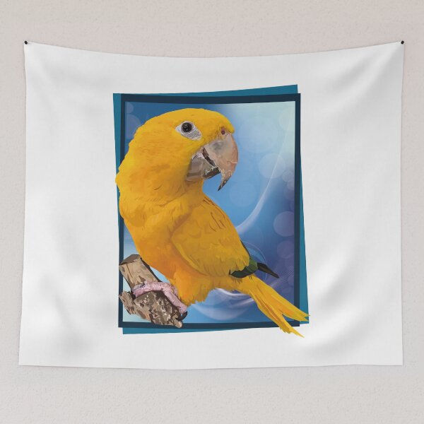 Item preview, guaruba macaw designed and sold by obscurite.