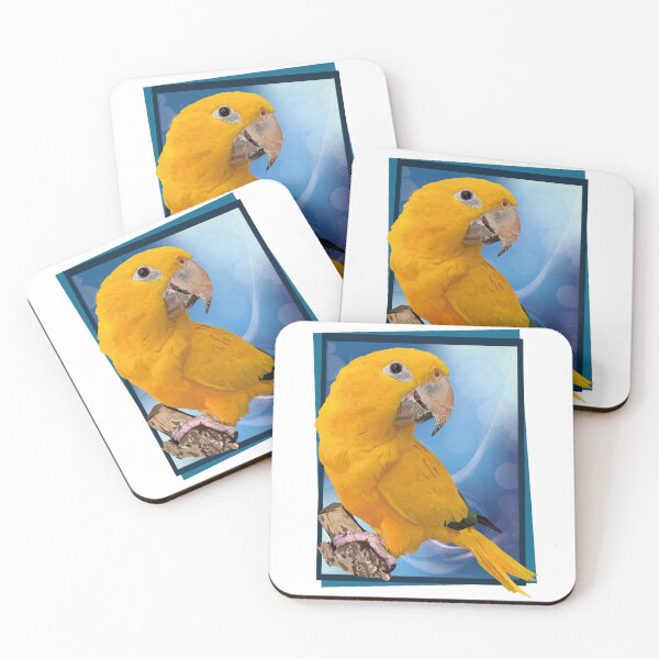 Item preview, guaruba macaw designed and sold by obscurite.