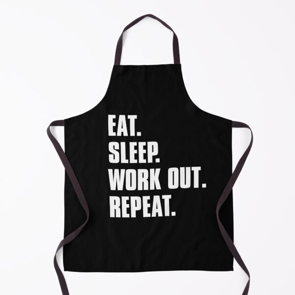 Item preview, Eat. Sleep. Work Out. Repeat. designed and sold by DontGiveaShirt.