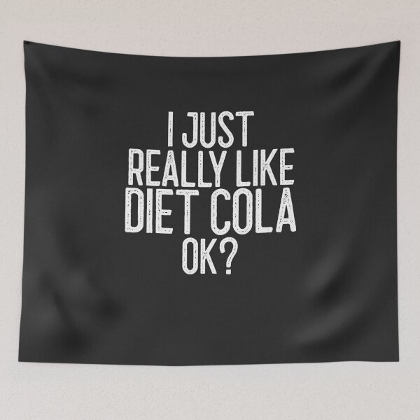 Item preview, I Just Really Like Diet Cola Ok Soda Lover Gift designed and sold by EricJP.