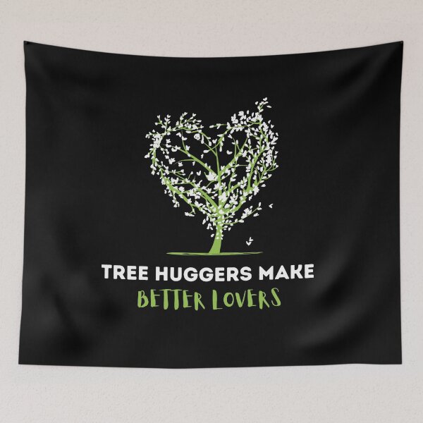 Item preview, tree huggers make better lovers designed and sold by aimanart.