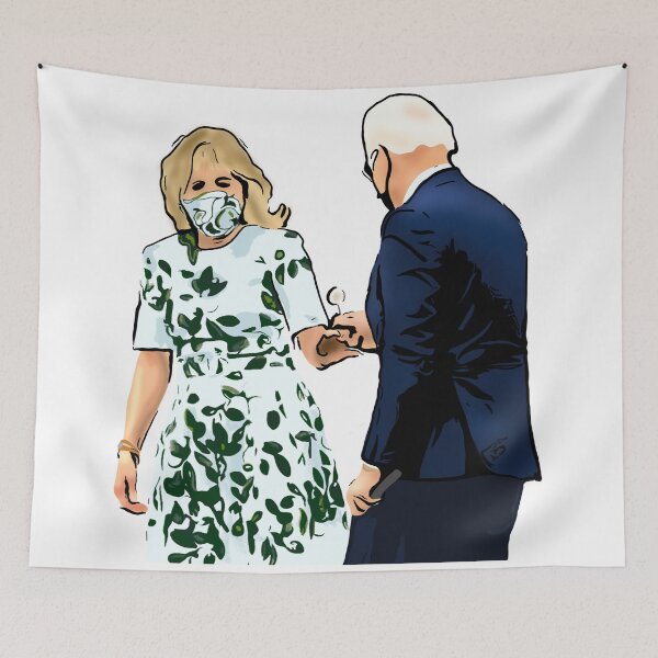 Item preview, Joe Biden Picks a Dandelion  designed and sold by GrellenDraws.