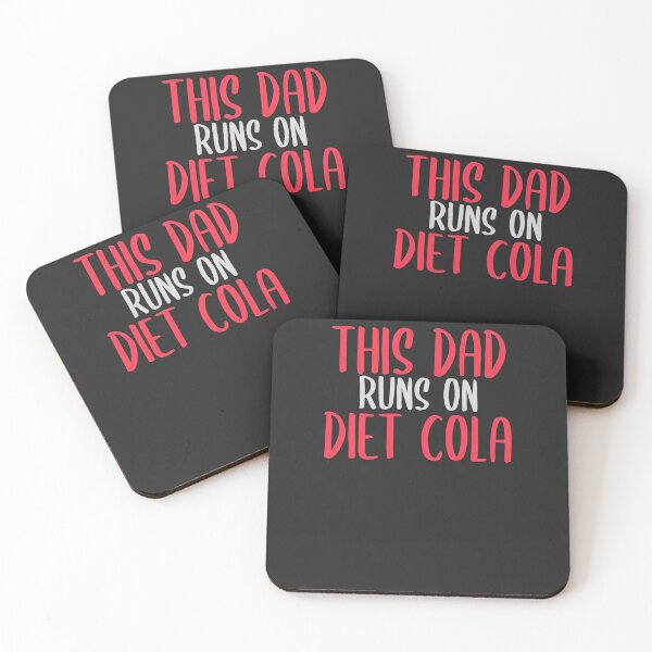 Item preview, This Dad Runs On Diet Cola Soda Lover Gift designed and sold by EricJP.