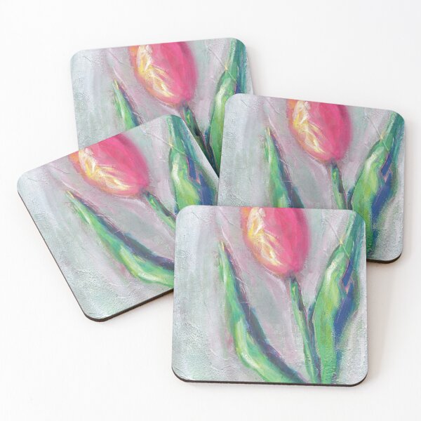 Item preview, Bright textured tulip designed and sold by AnissaF.