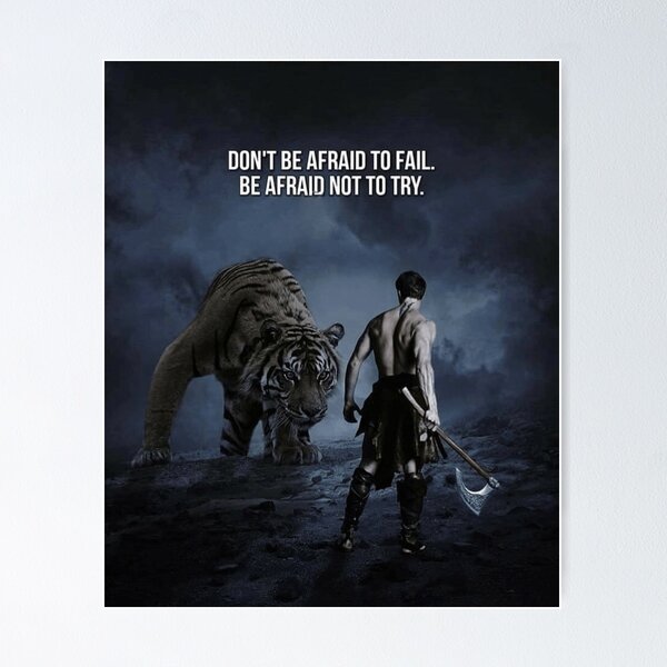 Dont Be Afraid Posters for Sale | Redbubble