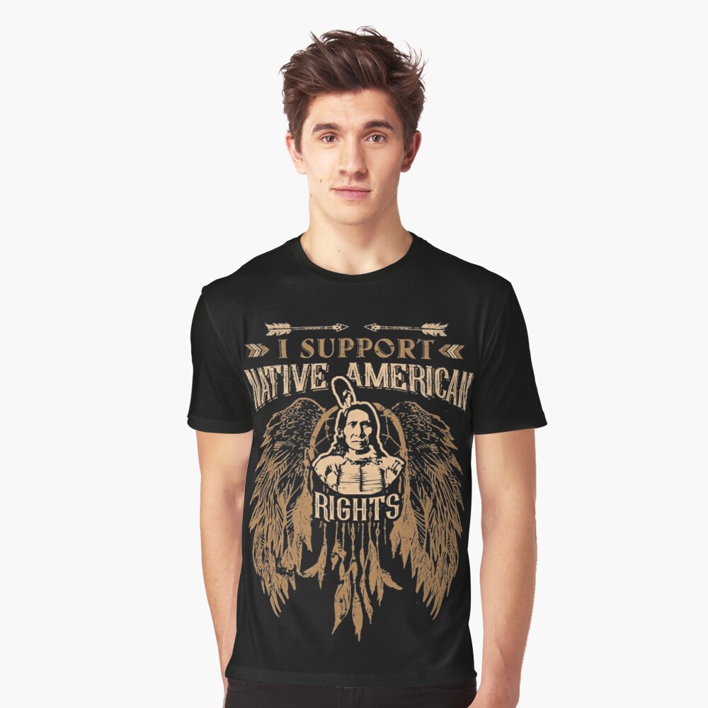 I Support Native American Rights Native Rights Essential T-Shirt | Redbubble