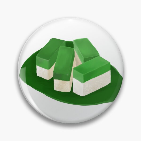 Item preview, Kuih Seri Muka (Malaysian delicacy series) designed and sold by CatDraws.