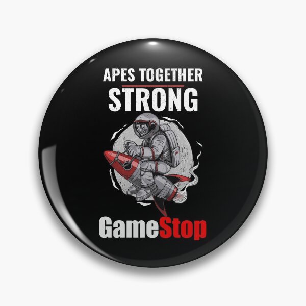 Item preview, GameStop GME. Apes Together Strong designed and sold by BitcoinBros.