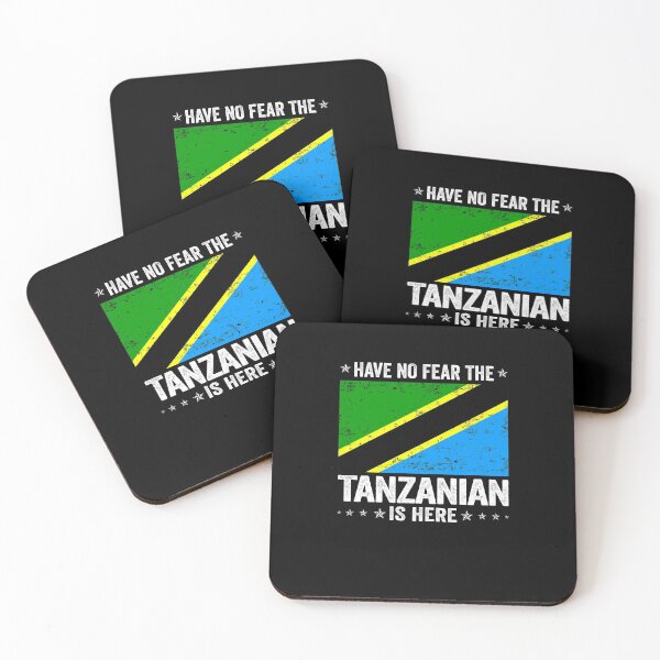 Item preview, Have No Fear The Tanzanian Is Here  Tanzania Flag Design designed and sold by JJDzignsShop.