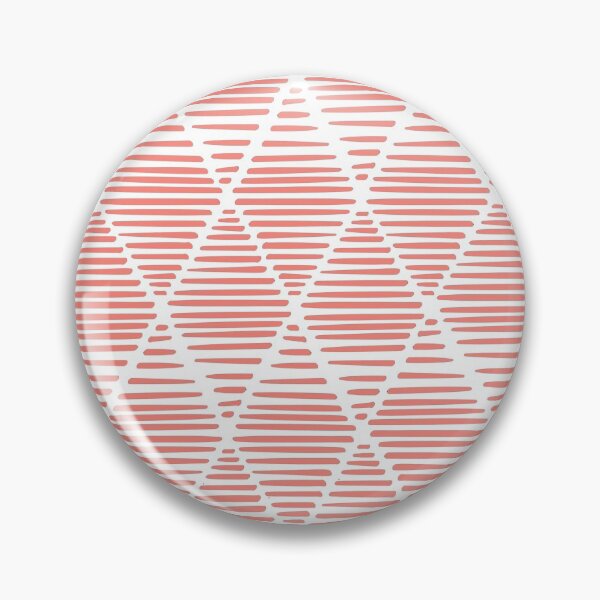 Item preview, Boho Triangles - Coral + White designed and sold by NolkDesign.