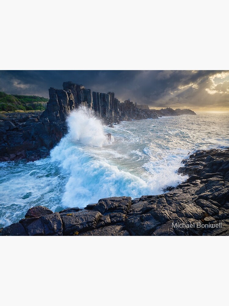 Thumbnail 2 of 2, Art Board Print, Bombo Quarry, Kiama, New South Wales, Australia designed and sold by Chockstone.