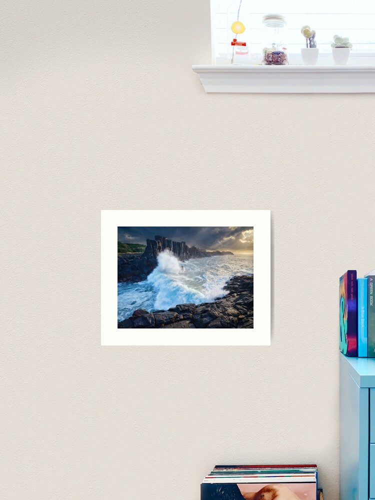 Thumbnail 2 of 3, Art Print, Bombo Quarry, Kiama, New South Wales, Australia designed and sold by Chockstone.